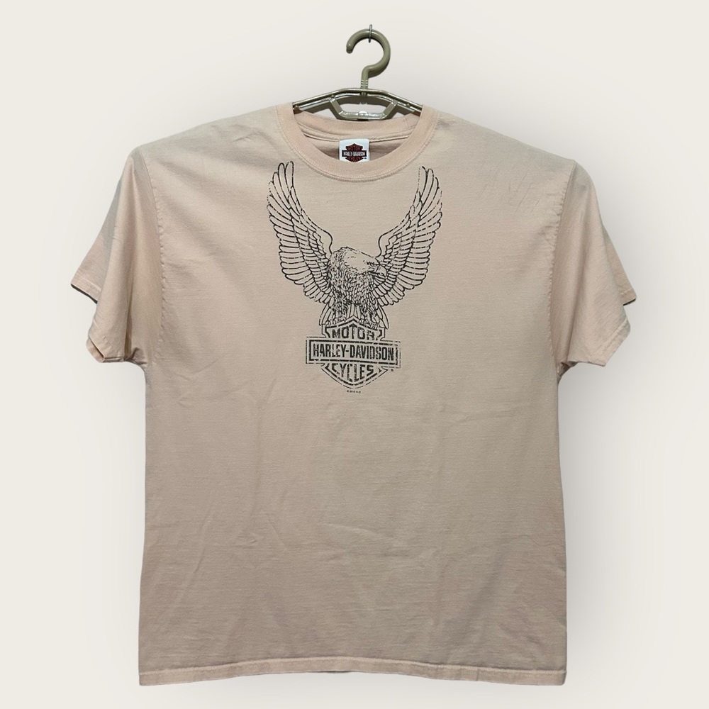 Harley-Davidson Tan Short Sleeve Tee